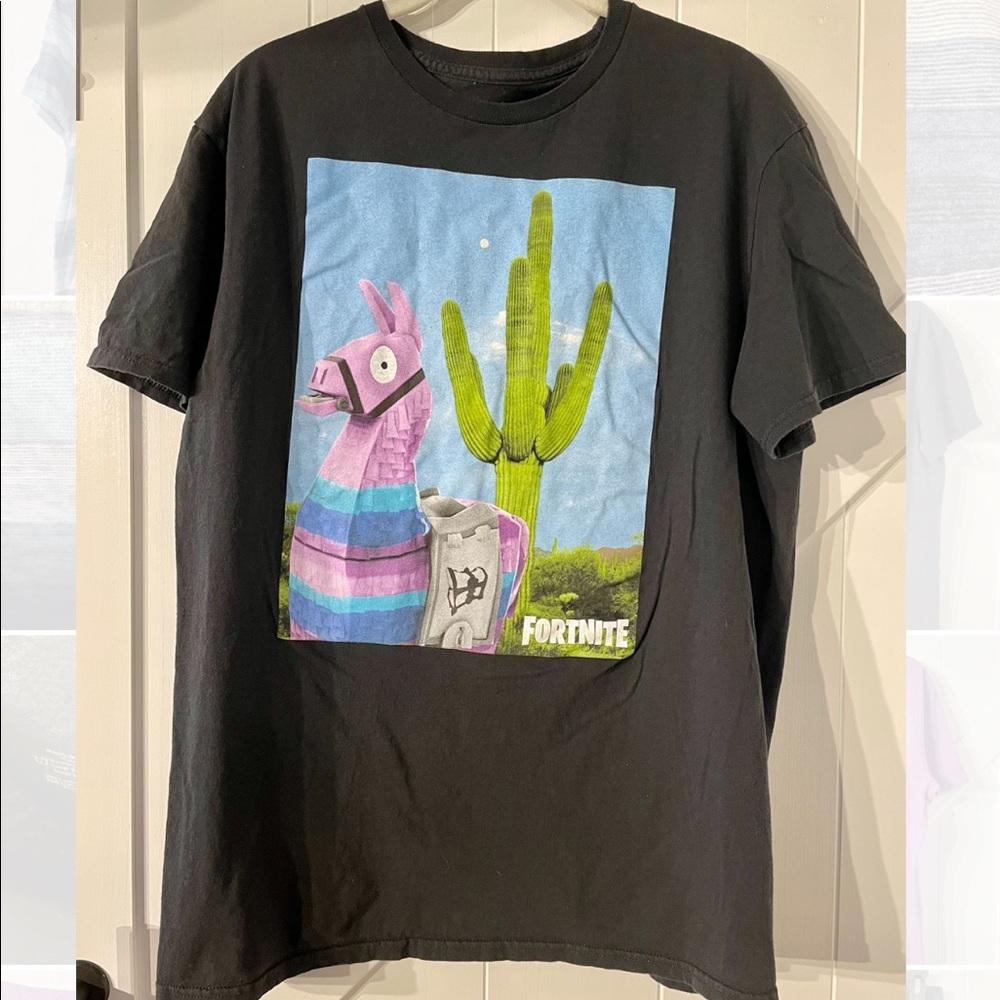 Fortnite Llama Cactus T-Shirt